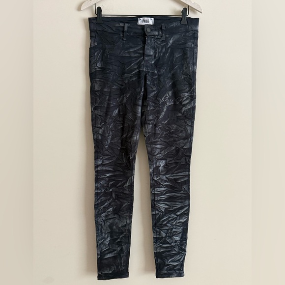 Paige Verdugo Ultra Skinny Crinkle Jeans Size 28 - Picture 1 of 9